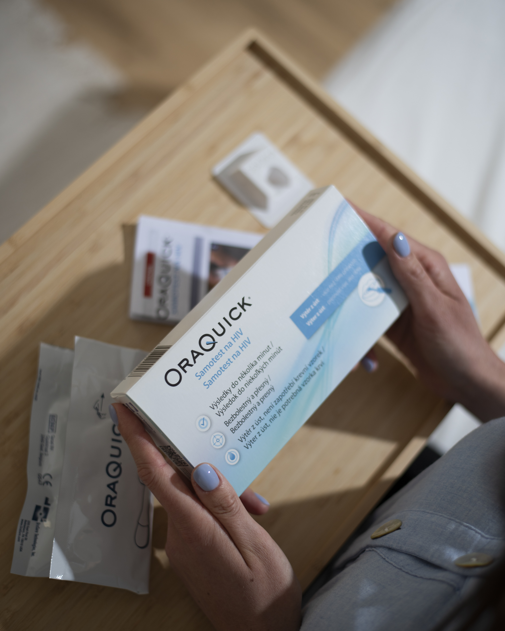 OraQuick Samotest na HIV